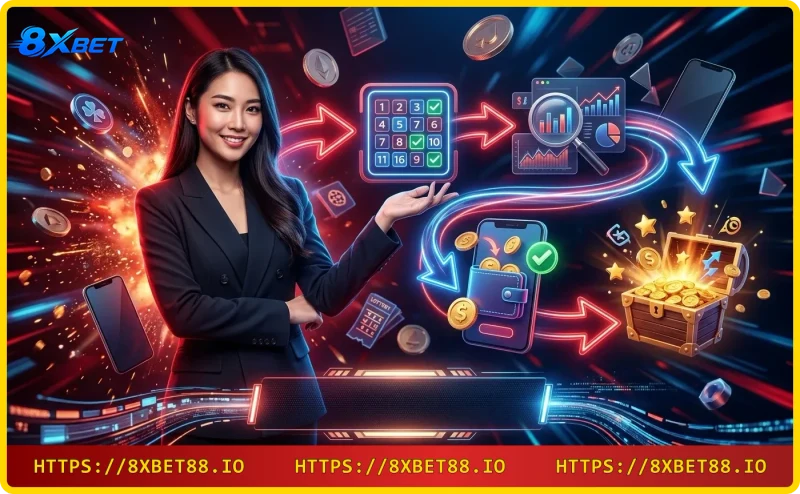 Kinh nghiệm chơi xổ số online hiệu quả tại 8xbet